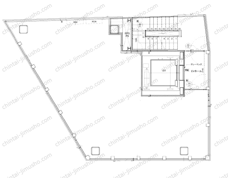 ACN新宿サウスの間取図