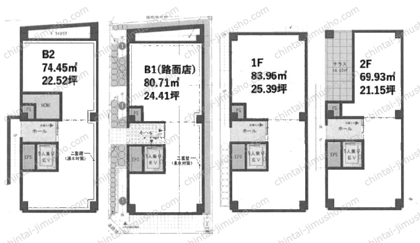 （仮称）港区南⻘⼭5丁⽬PJの間取図