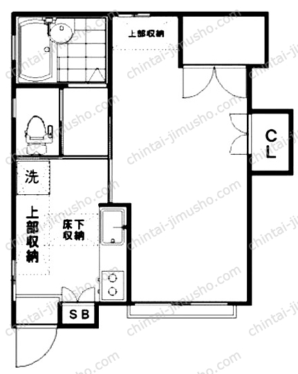 （仮称）本町4丁目貸事務所の間取図