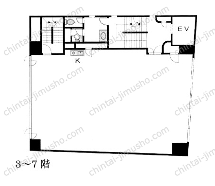 千代一ビルの間取図