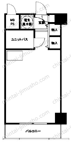 ライオンズマンション平沼第三の間取図