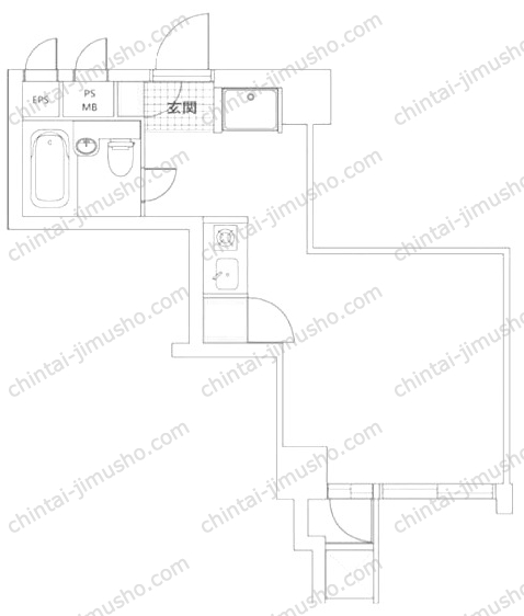 プラザ阿佐ヶ谷の間取図