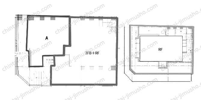 神楽坂アバックビルの間取図