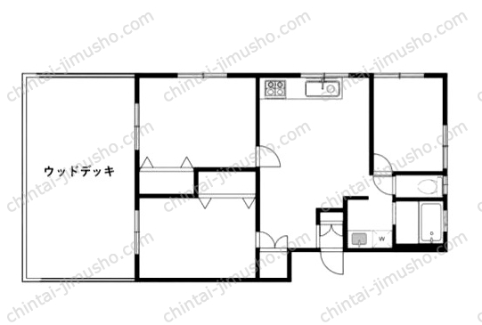 シャトウ中野アネックスの間取図