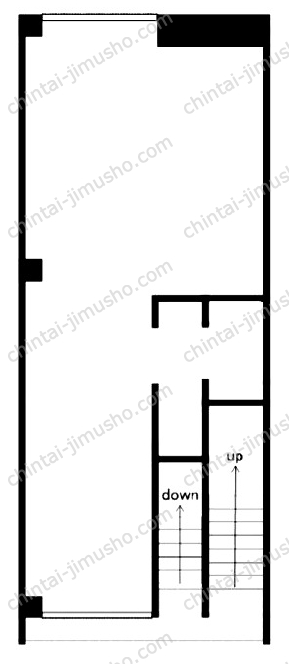 赤レンガビルの間取図