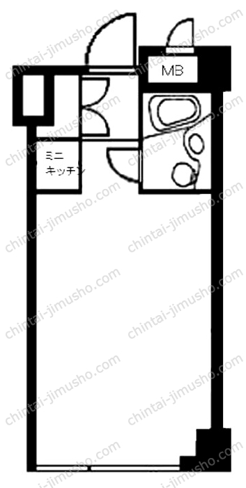 ヴィラロイヤル三番町の間取図