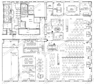 ダイバーシティ東京オフィスタワーの間取図