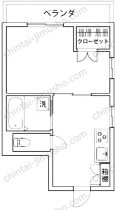 瑞成ビルの間取図