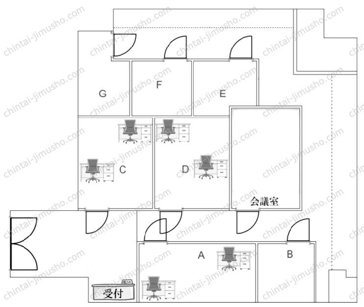 大門アーバニストの間取図