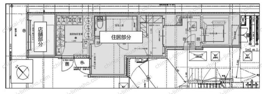 Dash Living Nihonbashi Eastの間取図
