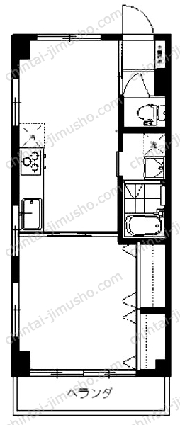 第一小林マンションの間取図