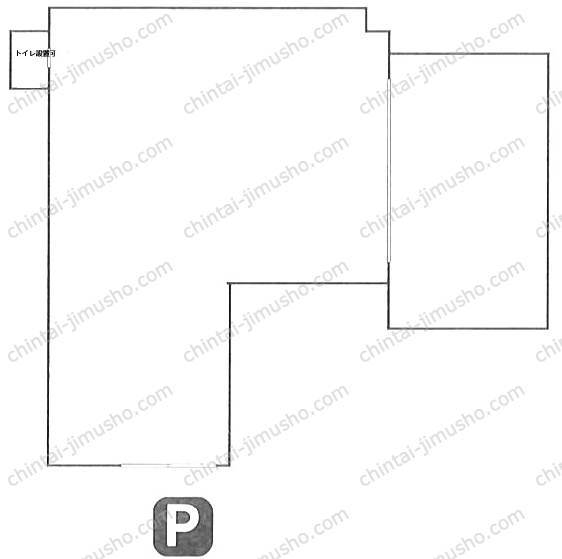 （仮称）京島2丁目貸店舗事務所の間取図