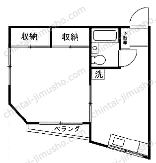 コーポ長沢の間取図