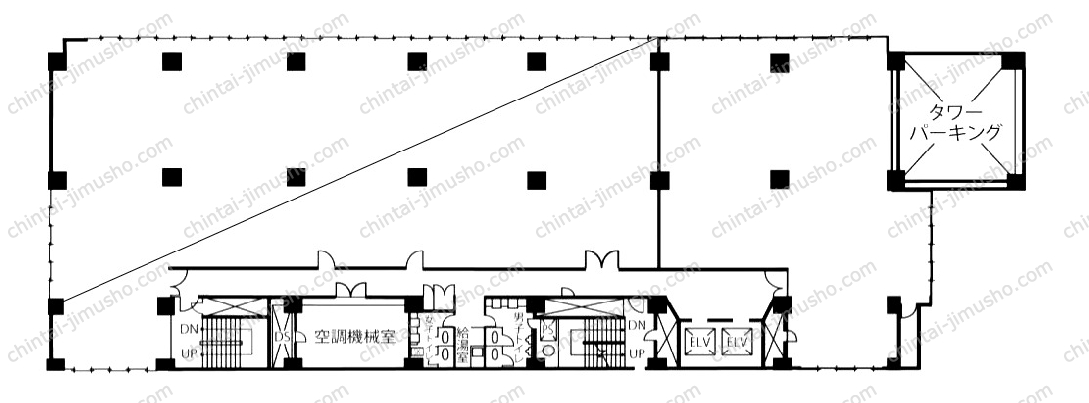 JPR横浜ビル／エキスパートオフィス横浜の間取図