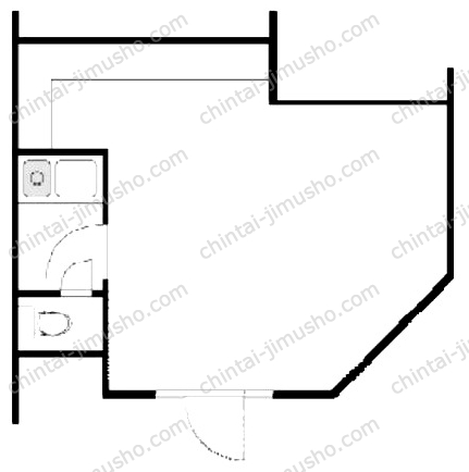 サニーパレス綱島台の間取図