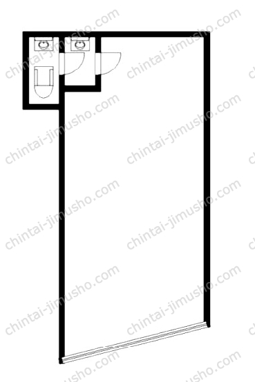 萬両ビルの間取図