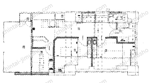 サカエ御苑マンションの間取図