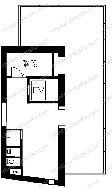 新赤坂ビルの間取図