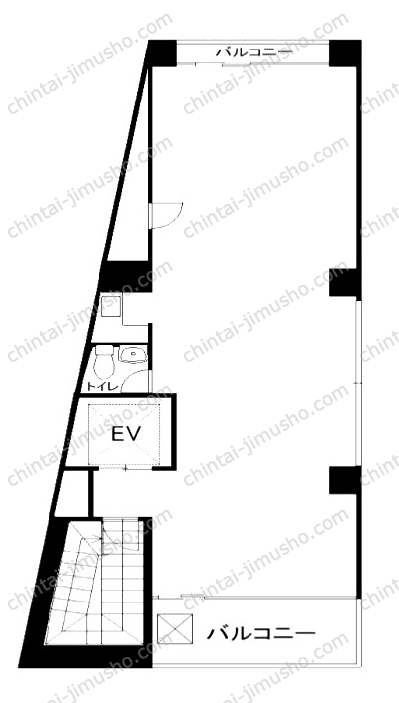 第一バーディートライビルの間取図