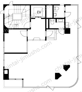 THE CORNER 日本橋 eastの間取図