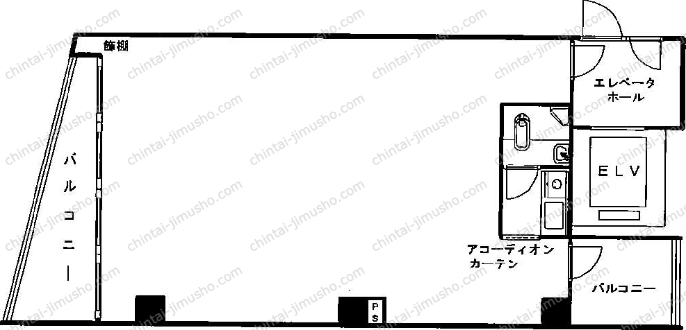 MMビルの間取図