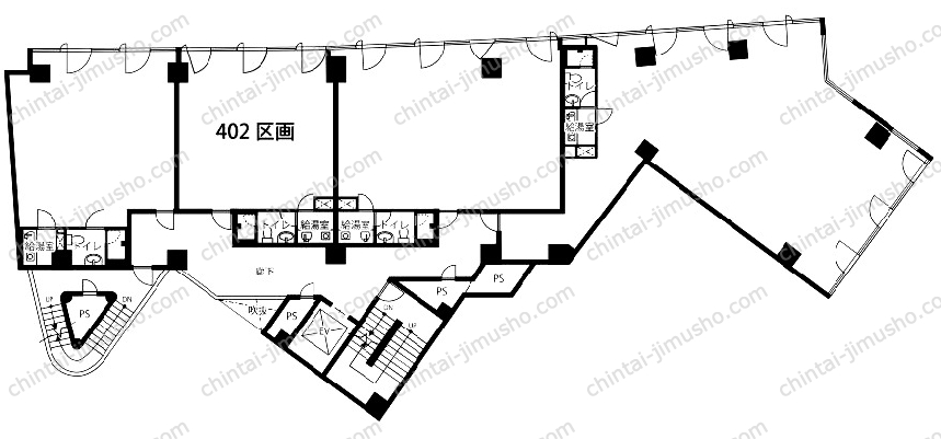 道玄坂スクエアの間取図