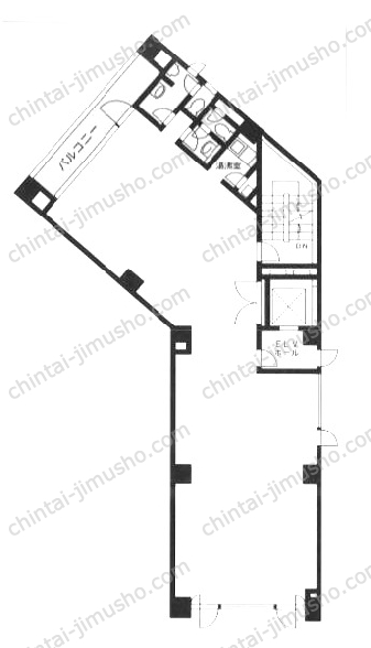 西新宿小林ビルの間取図