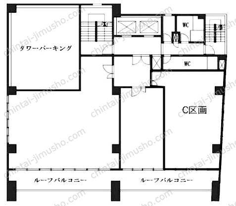 ニュー西新橋ビルの間取図