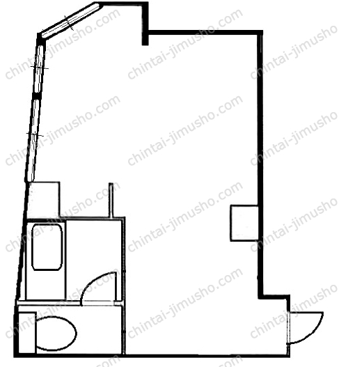 縄田ビルの間取図
