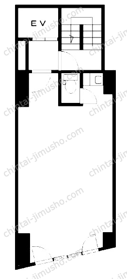 道玄坂伊藤ビルの間取図