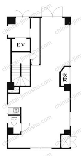 池袋労働基準協会ビルの間取図