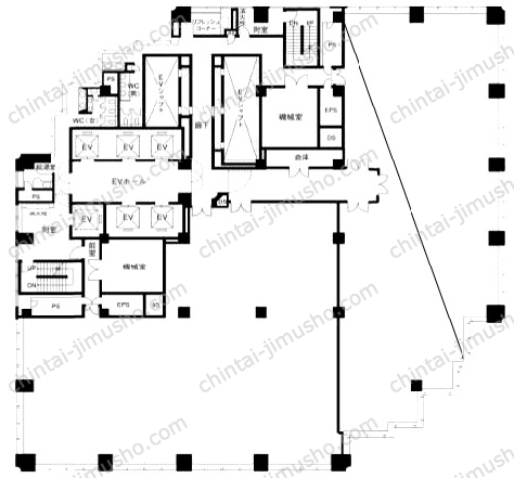 新宿スクエアタワーの間取図