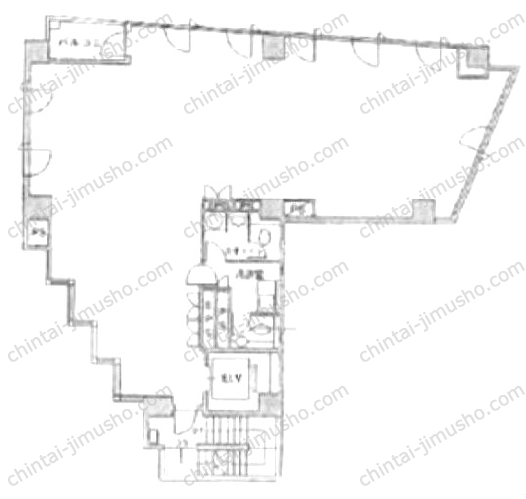 HAGIWARA BLDG.2／萩原ビル第2の間取図