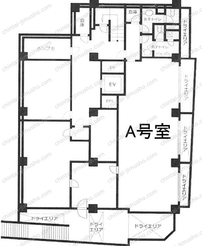 VORT西新宿／西新宿ライズオフィス2ndの間取図
