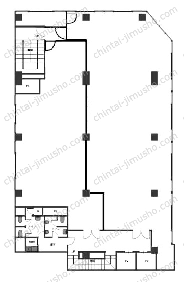 稲村・北辰ビルの間取図