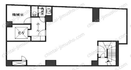 相互二番町ビルディング別館の間取図