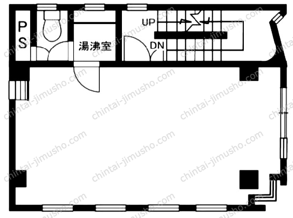 柏木ビルの間取図