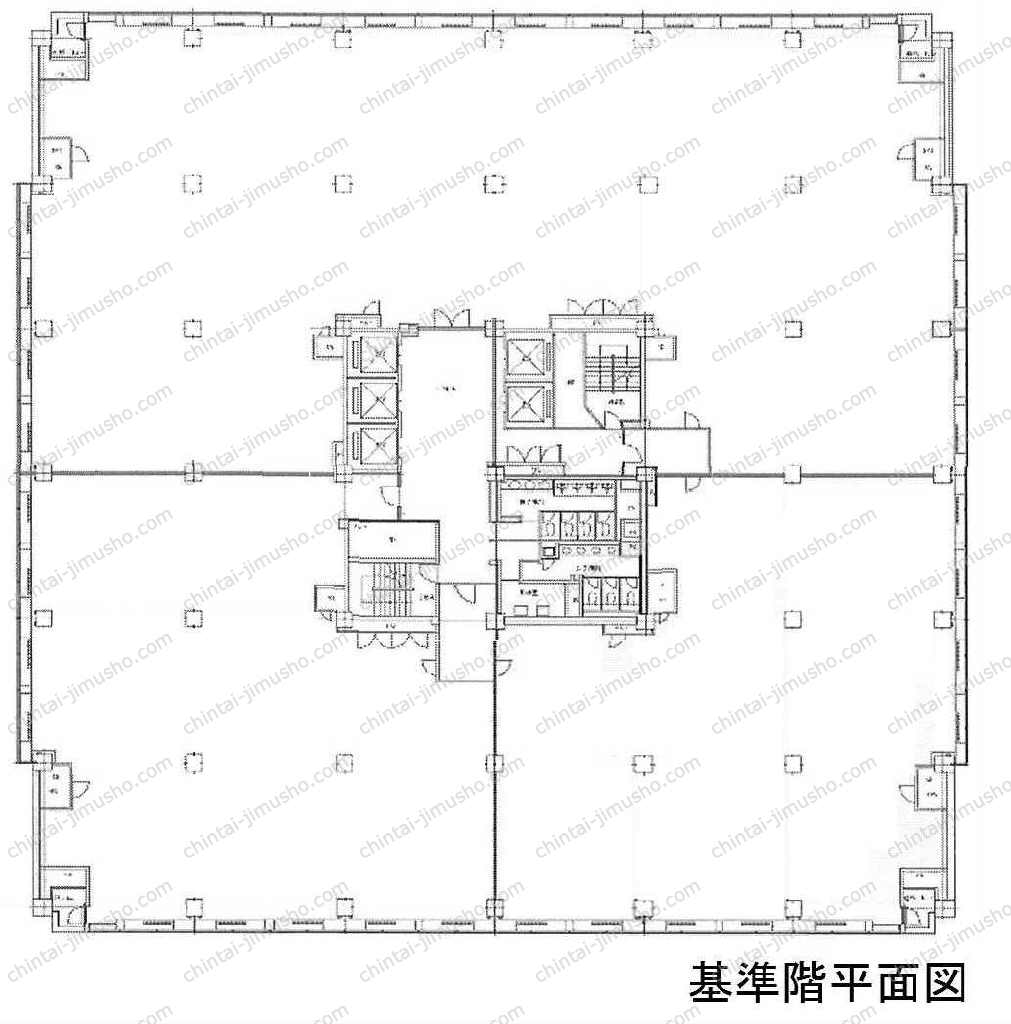 虎ノ門33森ビルの間取図
