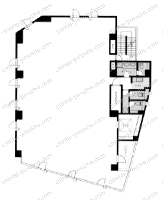 HAGIWARA BLDG.1／萩原ビル第1の間取図