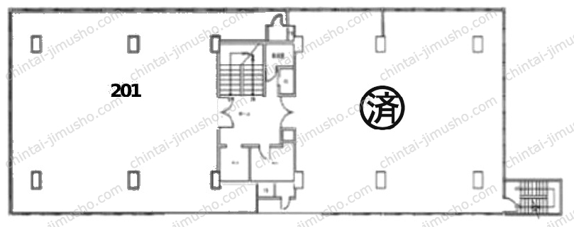 第5東ビルの間取図