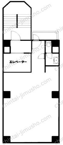 THE HORIZON 渋谷の間取図