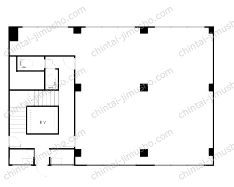 新銘ビルの間取図