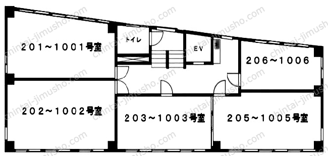 ユニオン小石川第1ビルの間取図