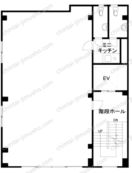 コスモビルの間取図