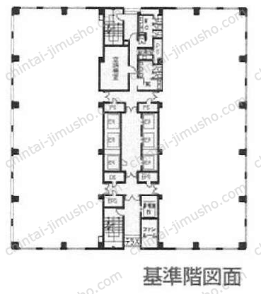 大崎ニューシティ4号館／新大崎勧業ビルの間取図