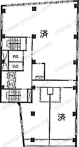 西脇ビルの間取図