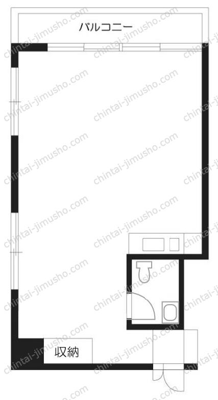 麹町駅プラザの間取図