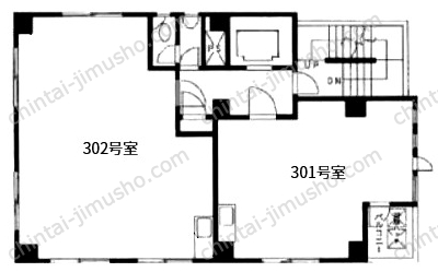 第2スヂノビルの間取図