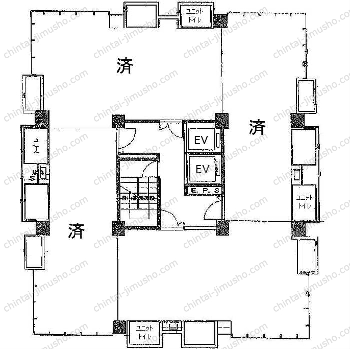 コイトビルの間取図