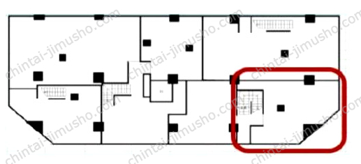 新宿伍名館の間取図